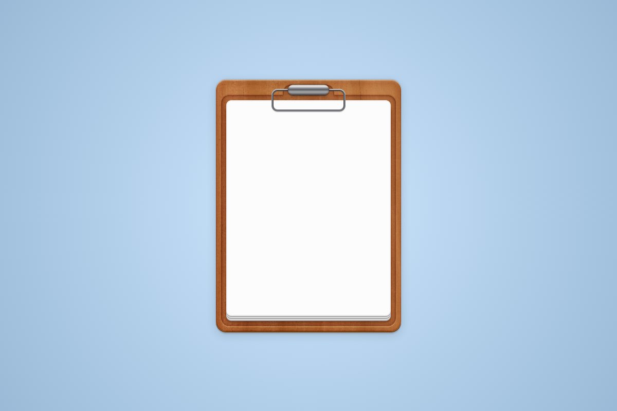 Create a Clipboard Icon