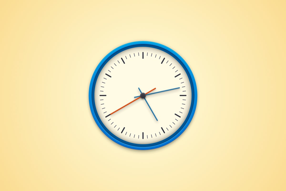 Create a Simple Clock Illustration